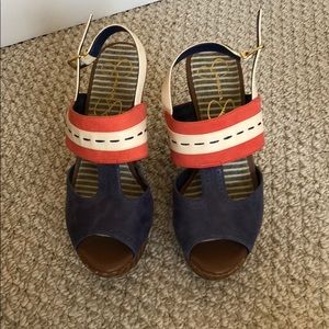 Jessica Simpson wedges